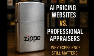 Why AI Pricing Websites Are No Match for Professional Zippo Lighter Appraisers